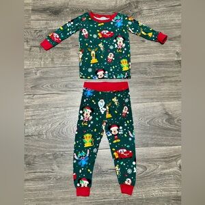 Little Sleepies Disney Christmas 2 piece pajamas